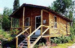 Chalet en bois rond